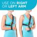 BraceAbility Shoulder Sling: Patented Arm Support for Collarbone & Rotator Cuff Injuries (Universal) - Buy Online on GoSupps.com