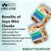 Blessfull Healing Organice SOYA Mini Chunks for Breakfast 1 lb (453 Gram) - Buy Online on GoSupps.com