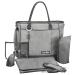 Buy Babymoov Essential Diaper Bag in Smokey Grey - Stylish Functional & International Shipping - Buy Online on GoSupps.com