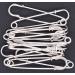 LeBeila 3 Inch Large Heavy Duty Safety Pins - 12pcs Silver Stainless Steel Blanket Pins for Blankets, Skirts, Crafts, Kilts - Buy Online on GoSupps.com