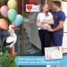 Gl cksgut Rattierorch Baby Blue 5-Part Set | Birth Stork with Wooden Stick Name Tag Greeting Card & Pen | Perfect Birth Gift for Baby Boy - Buy Online on GoSupps.com