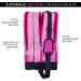 Thorza Pink Roller Skate Bag for Girls - 3 Zippered Pockets - Inline, Quad, Ice Skates - Carry Handle and Shoulder Strap - Skating Accessories Storage - Buy Online on GoSupps.com
