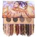 Makeup Eyeshadow Palette Money Mantra - 12 Blendable Shades with Matte Satin Shimmer and Glitter Finishes - High Pigmented Eye Shadow Palette 0.47 oz