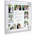Pearhead Happily Ever After Wedding Photo Frame for Mr. and Mrs. | Wood and Silver Keepsake Collage Frame - Buy Online on GoSupps.com