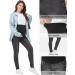 PACBREEZE Women's Maternity Jeans | Over The Belly Slim Stretch High Waist Denim Skinny Pants | Wash Black | Pockets Included - Buy Online on GoSupps.com