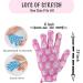 Snuggle Scrub Bath Gloves - 4 Pairs Multi-Color Exfoliating Shower Gloves for Women - Soft Hand Exfoliator for Smooth Skin - Buy Online on GoSupps.com
