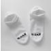 Diabetic No Show Low Cut Socks (2 Pack) | Loose Fit, Non-Binding, White 10-13 - Buy Online on GoSupps.com