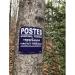 Minuteman No Trespassing No Hunting No Fishing Vinyl Signs on a Roll - 50 Count Purple - Buy Online on GoSupps.com
