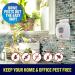 10-Pack Bell+Howell Ultrasonic Pest Repeller | Indoor Rodent & Mouse Repellent Plug-In for Home, Bedroom & Office | Chemical-Free Pest Control - Buy Online on GoSupps.com
