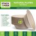 125-Pack 100% Compostable 12 oz. Paper Bowls | Eco-Friendly Biodegradable Bagasse | Heavy-Duty Natural Disposable Bowls - Buy Online on GoSupps.com