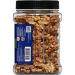 California Grown Fisher Walnut Halves & Pieces 26 oz Stackable Jar - Unsalted, Gluten Free, Non-GMO, No Preservatives - Buy Online on GoSupps.com