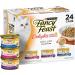 Purina Fancy Feast Grilled Cheddar Delights Variety Pack - 24 cans x 3 oz - Wet Cat Food in Gravy - Buy Online on GoSupps.com