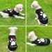 Brocarp 2 Pack Dog Shirt Puppy Clothes - Basic Vest Outfit for Small Medium Large Dogs - Soft Cotton T-Shirt for Cats and Kittens - Black+White (Small) - Buy Online on GoSupps.com