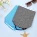 Lot de 2 serviettes exfoliantes pour le dos en nylon avec poign es (bleu + gris) - Buy Online on GoSupps.com