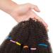 Medium Brown Afro Twist Hairpiece - 11 Inch Curly Synthetic Hair Extensions - Buy Online on GoSupps.com