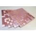 FLEXIPIXTILE 4-Piece Aluminum Mosaic Tile Peel & Stick Backsplash Accent Wall Old Kettle Pack of 4 - Buy Online on GoSupps.com