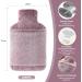 Buy Samply Hot Water Bottle with Soft Cover - 2L Purple | Ideal for Cold Nights - Perfect for Adults & Children - Buy Online on GoSupps.com