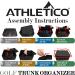Athletico Golf Trunk Organizer Storage - Collapsible Car Golf Locker for Accessories - Buy Online on GoSupps.com