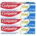 Colgate Total Whitening Toothpaste Gel with Stannous Fluoride and Zinc, Original, Whitening Mint, 19.2 Ounce (Pack of 4) 4 Pack Whitening Gel