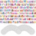Custom Body Art Airbrush Nail Stencils - Design Series Set  1 Includes 20 Individual Nail Templates with 13 Designs Each for a Total 260 Designs of Series 1
