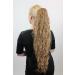 Very Long Voluminous Dark Blonde Ponytail Hairpiece with Kinky Curls - N838-19 for Stunning Hairstyles - Buy Online on GoSupps.com