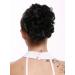 WIG ME UP Q0147-1B Hairpiece Bun - Short Voluminous Braid Curls with Butterfly Clip - Black - International Shipping Available - Buy Online on GoSupps.com