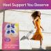 Heel Cups for Heel Pain Relief | Silicone Gel Inserts for Plantar Fasciitis | Shock Absorbing Cushion for Men & Women | Blue Size L - Buy Online on GoSupps.com