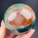 Natural Crystal Rough Gemstones for Decoration Natural Ocean Jasper Sphere Quartz Crystals Gemstones Ball Reiki Fine Home Decoration Aura Crystal Reiki Crystal Stone (Size : 55-60mm)