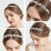 Oriamour Handmade Crystal Wedding Headband - Bridal Hair Accessory for Bride, Bridesmaids, Prom, Flower Girl - Gold - Buy Online on GoSupps.com