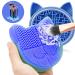 TailaiMei 2 in 1 Makeup Brush Cleaning Mat & Cat-Shaped Organizer - Portable Silicone Brush Cleaner - Fast International Shipping - Buy Online on GoSupps.com