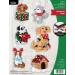 Bucilla  Christmas Dogs  Felt Applique Ornament Kit  Set of 6