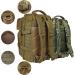 OSAGE RIVER Fishing Tackle Backpack with Rod Holder | Large Bag for Tackle Trays | Bass Fishing, Camping, Traveling | Khaki - Buy Online on GoSupps.com
