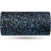 Gymtek Massage Ball Set - 2 Balls & Roller for Muscle Recovery Fascia Massage Yoga & Acupressure - Black & Blue - Buy Online on GoSupps.com