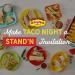 Old El Paso Stand 'N Stuff Bold Nacho Cheese Flavored Taco Shells 10ct, Pack of 6 - Buy Online on GoSupps.com