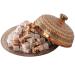 Cerez Pazari Turkish Delight Hazelnut Candy Gourmet Premium Vegan Sweets 14.8oz Gift Box | Glucose-Free Lokum Dessert | Traditional Soft Candy | Approx. 42 Pcs - Buy Online on GoSupps.com