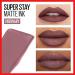 Maybelline Super Stay Matte Ink Liquid Lipstick in Visionary Taupe Purple - Long Lasting Color - 16H Wear - 0.17 Fl Oz - Buy Online on GoSupps.com