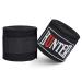HUNTER Professional Boxing Hand Wraps for Men & Women-180 inch Wrist Wraps-Boxing Gloves Handwraps are Ideal for Kickboxing, Muay Thai & MMA (4.5 Meter) Black 4.5 Meter
