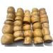 Beef Cheek Rolls Dog CHEW Treat - *(Peanut Butter 10 Pack 6 INCH)* - Original/Peanut Butter Flavors - Single Ingredient - Rawhide Free - Super Thick - All Natural - Long Lasting Beef Cheek Rolls PEANUT BUTTER 6 INCH 10 PACK - Buy Online on GoSupps.com