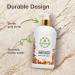 Luxury Vegan Aromatherapy Liquid Hand Soap | Moisturizing Aloe Vera & Honeysuckle Amber Scent | 16 Oz for Kitchen & Bathroom - Buy Online on GoSupps.com