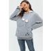 BOMBAXCEIBA Fleece Pet Carrier Hoodie Sweatshirt with Kangaroo Pocket - Medium Gray - Buy Online on GoSupps.com