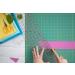 OLFA 6x24 Frosted Acrylic Ruler (QR-6x24) - Non Slip Grid & Angle Markings for Fabric Cutting, Sewing, Quilting - Buy Online on GoSupps.com