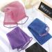 African Exfoliating Net Sponge Set for Daily Use - 4 Pieces (Purple, Black, Blue, Pink) - Buy Online on GoSupps.com
