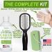 Dr. Entre Callus Remover Kit for Feet - 8oz Gel, Foot File, Pumice Stone, 5 Glove Pairs, Spa Pedicure Tools - Buy Online on GoSupps.com