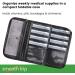 Smooth Trip Slim Folding Pill Organizer - 8 Food Grade Zip-close Pouches for Travel & Home Medication Storage - Buy Online on GoSupps.com
