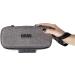 Ooze Smell Proof Pouch Smoke Gray - 4x9x3 Travel Bag with Lock and Carbon Lining - Odor Proof and Discreet Herb Guard - Buy Online on GoSupps.com