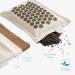 Navaris 2in1 Acupressure Massage Set | Eco-Friendly Relaxation Mat & Pillow | International Shipping - Buy Online on GoSupps.com
