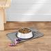 Amazon Basics Water-Repellent Silicone Bowl Pad for Pets - 47 x 29 cm Gray (Pack of 2) - Durable & Comfortable Bed Lining - Buy Online on GoSupps.com
