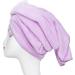 Microfiber Hair Towel 23.6''x47'' Anti Frizz Hair Wrap - Super Absorbent & Large Curly Hair Drying Towel - Light Purple - Buy Online on GoSupps.com