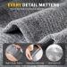 Cambivo Waden Compression Stockings for Men & Women - 2 Pairs of Elastic Calf Compression Socks for Running & Daily Comfort - Footless Design in S-M Gray - Buy Online on GoSupps.com