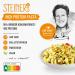 Steiner's High Protein Pasta - Low Carb Tagliatelle & Fusilli | 49g Protein 95% Less Carbs | Fiber-Rich Pasta Mix (3+3 Pack) - International Shipping - Buy Online on GoSupps.com